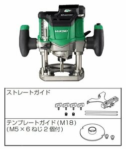 1円スタート★ハイコーキ M3612DA(NN)(ストレートガイド・テンプレートガイド付) ルータ（バッテリー・充電器・ケース別売）