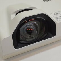 パナソニック Panasonic PT-TW343RJ プロジェクター ホワイト 3300lm 近接80cm 映像 映写機 投影機 OA機器 KK12085 中古オフィス家電_画像2