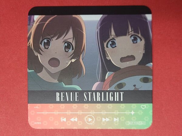 少女☆歌劇レヴュースタァライト×GiGO スタァライト焼き コースター 愛城華恋 露崎まひる