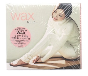 韓国CD★　WAX（ワックス）　 9集 Part1　「FALL IN...」　★　未開封品　★　2010年