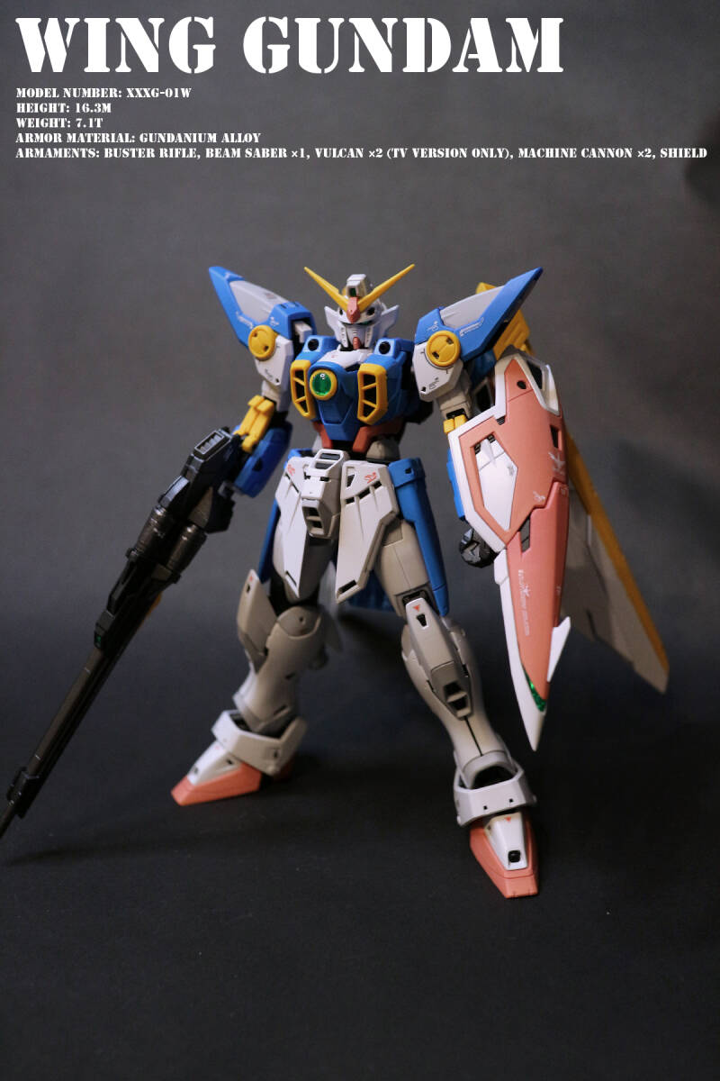 ★1/144 RG 飞翼高达涂装及改装完成品, 特点, 高达, 完成的产品