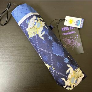 新品　ANNA SUI アナスイ　サンリオコラボ　シナモンロール　晴雨兼用折りたたみ傘