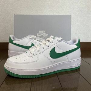 セール【GS24cm】新品ナイキNIKEエアフォース1AF1Air Forceグリーン