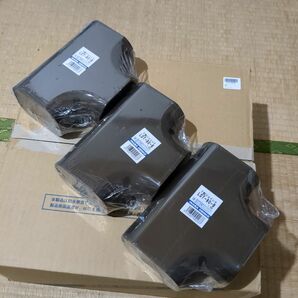 因幡電工 エアコン配管化粧カバー Ｔ型ジョイント 分岐用　ブラウン LDT-90-B 3個セット　エアコンダクト