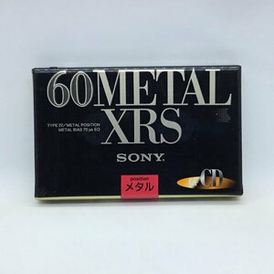  unopened * Sony audio cassette tape METAL XRS 60 minute [C-60MXRS] ( cassette ) SONY