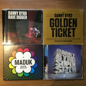 HOSPITAL Drum'n Bass4点セット◇DANNY BYRD - RAVE DIGGER, SUPER SIZED, GOLDEN TICKET/MADUK - NEVER GIVE UP 〇4CD