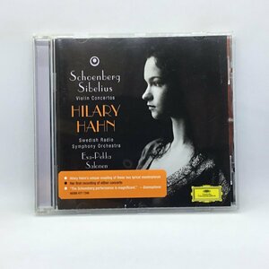 ヒラリー・ハーン Hilary Hahn / Schoenberg/Sibelius Violin Concertos (CD) 4777346