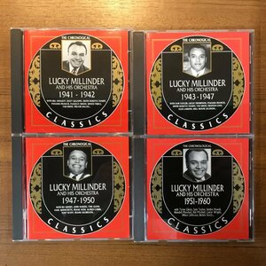 LUCKY MILLINDER CLASSICS 4点セット◇1941-1942/1943-1947/1947-1950/1951-1960 ○4CD 712/1029/1173/1460　ラッキー・ミリンダー