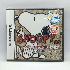 未開封/ニンテンドーDS◇SNOOPY DS スヌーピーと仲間たちに会いにいこう！ ▲ゲームソフト