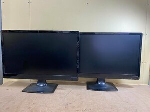 ◇[中古訳あり]I・ODATA 21.5型 液晶モニター LCD-MF223EBR 1920×1080 非光沢 ディスプレイ HDMI 簡易動作確認済 2台セット(10)