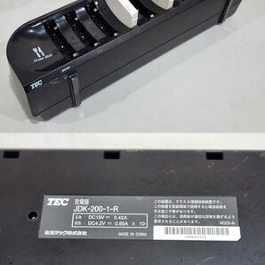 [現状品] TEC オーダーシステム周辺機器 KCP-200 KCPKB-200 JDK-200-1-R SRTAP-OES-11-B-R HTL-200-1B-01-R KCPWLN-200-R 一部簡易確認済みの画像9