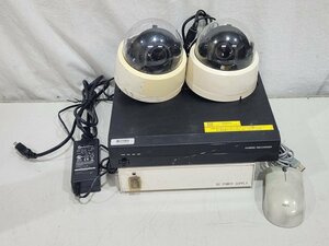 [現状品] メーカー不明 DVR 2TB FDS-400HT(1U) + ドームカメラ UAHD-752 + DC12V電源 TPS-61 初期化/フォーマット済み (1)