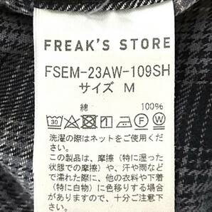 FREAK'S STORE リラックスフィット オンブレ チェック ネルシャツ（M）フリークスストア ルーズ ワイド シルエット ドロップショルダーの画像5