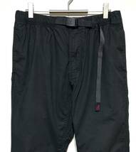 GRAMICCI WEATHER NN-PANTS JUST CUT（L）黒 グラミチ クライミング ウェザー ストレッチ テーパード ナロー パンツ ジャストカット_画像2