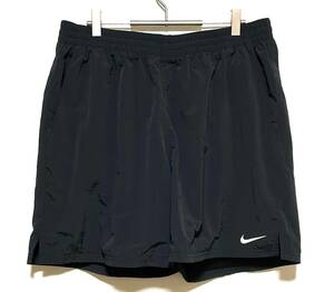 NIKE EXCLUSIVE SWIM SHORTS（XL：USサイズ）XXL 黒 ナイキ ナイロン パンツ ショーツ ショーパン 裏メッシュ 膝上丈