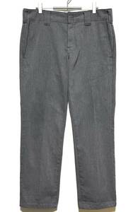 Dickies LOWRISE WORK PANTS（32）グレー ディッキーズ ワーク ワイド パンツ ウェア ロンパン