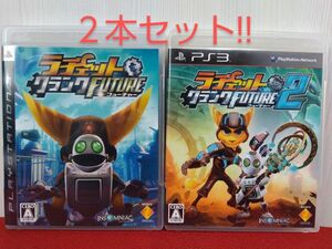 PS3 ラチェット ＆ クランク FUTURE １＆２　２本セット!!