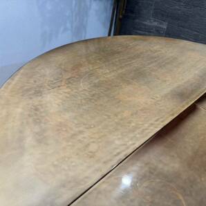 イタリア製 ロココ調ダイニングテーブル 伸長式約35万円 西洋クラシック様式 ヴィンテージテーブル アンティーク ラウンドテーブル の画像2