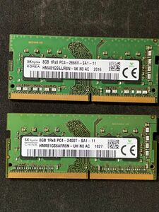 SK hynix DDR4 2666 16GB (8GB×2枚)