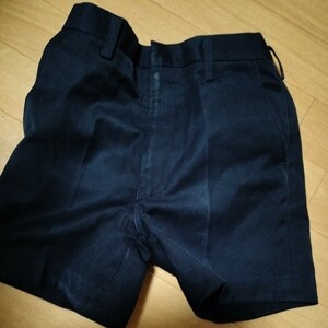  uniform short pants navy blue color . clothes 140 centimeter 