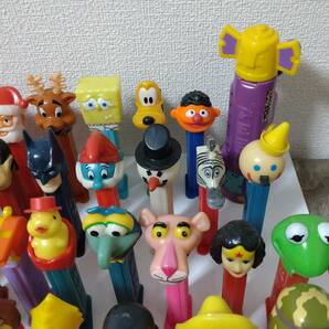 【大量まとめ売り】PEZ ペッツ ミニペッツ ペッツケース 現状品 当時物 ディズニー スポンジボブ スヌーピー マリオ ピンクパンサーの画像4