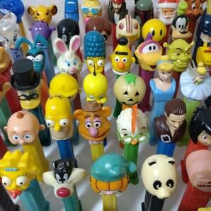 【大量まとめ売り】PEZ ペッツ ミニペッツ ペッツケース 現状品 当時物 ディズニー スポンジボブ スヌーピー マリオ ピンクパンサーの画像6