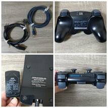 【ジャンク品】SONY ソニー PlayStation3　CECHL00　80GB　ブラック　プレイステーション3　プレステ3　PS3　テレビゲーム　ゲーム機_画像6