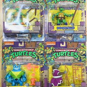 ☆レア タートルズ ミケランジェロ ドナテロ スプリンター レイフィレット フィギュア TMNT ケビンイーストマン プレイメイツ playmatesの画像1