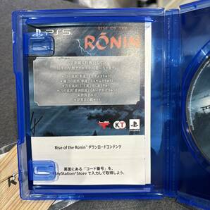 ほぼ新品 PS5 ソフト Rise of the Ronin ライズ オブ ローニン プロダクトコード未使用 予約特典付き の画像4