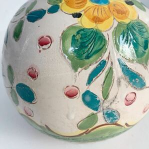 DIPINTO A MANO イタリア 陶器 花器 花瓶 壺 フラワーベース 置物 インテリア シリアルナンバー入りの画像10