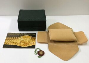 1円～【中古品】ROLEX　ロレックス　純正箱　内箱　Sサイズ　付属品　冊子　タグ