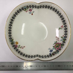 1円～【Wedgwoodウエッジウッド】【LACE PEONYレースピオニー】フルーツ皿 工芸 陶器 食器 インテリア コレクションの画像3