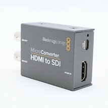ブラックマジックデザイン Blackmagic Design コンバーター Micro Converter HDMI to SDI wPSU パワーサプライ付属_画像2