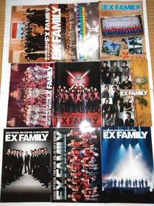 EXILEファンクラブ会報　2010～2014　 Vol.33,35,36,39～46、Live Tour 2010 Fantasy, 10th Annniversay EX Family Special Box