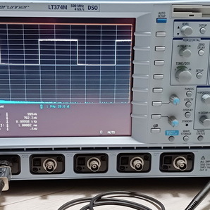 Lecroy Waverunner LT374M ディジタルオシロスコープ 500MHz 4ch 4GS/s の画像1