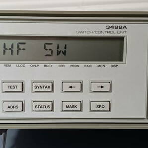  HP3488A スイッチコントロールユニット VHF SW option 44472の画像4