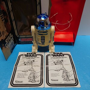 スターウォーズ R2-D2 オールドケナー 12インチ ラージドール ヴィンテージ 箱、取説付き 箱フランス語表記あり STARWARS 1978年の画像3