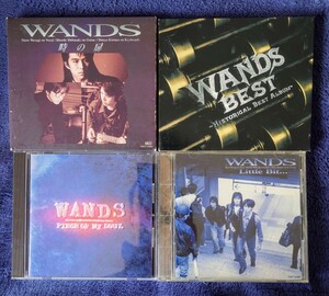 【WANDS】CD （BEST~HISTRICAL BEST ALBUM）（時の扉）（Little Bit... ）（PIECE OF MY SOUL）4枚セット