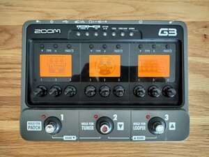 【ZOOM】 G3 マルチエフェクター ズーム【動作品】