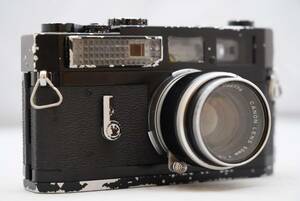 ☆超希少品☆ キャノン モデル 7 ブラック ボディ 50㎜ F=1:1.8　CANON Model ７ Black Body 50 1.8 現状品 おススメの1品 お見逃しなく