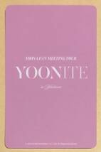 少女時代 ユナ YOONA YOONITE ペンミ 日本 グッズ MD トレカ 2nd Fan Meeting tour in JAPAN YOKOHAMA Girls Generation 2_画像2