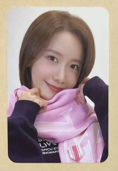 SMCU 少女時代 ユナ YOONA Oh!-GG MD トレカ エンブレム バッジ EMBLEM BADGE Girls Generation SMTOWN SMCU EXPRESS SM photocard
