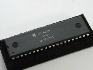 * MOTOROLA company manufactured Microprocessor MC6802P unused goods A-294 *