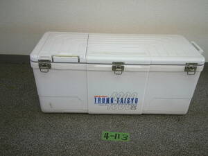 4-113 DAIWA Daiwa trunk large .4300WD cooler-box week-day only direct pickup possible 