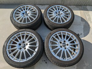 OZレーシング スーパーツーリズモGT 17インチ 7.5J+35 5/112 ミネルバ F205 215/45R17 4本セット