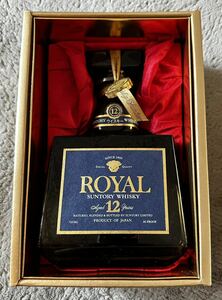 ☆☆ 未開封 サントリー ローヤル プレミアム 12年 ブルーラベル☆☆ 古酒 ウイスキー SUNTORY ROYAL 箱付き720ml,43%青ラベル WHISKY 