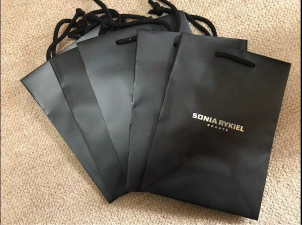 SONIA RYKIEL ソニアリキエルショップ袋5枚　 ショッパー 紙袋