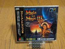 [０３-２０]【未開封】 マイトアンドマジックⅢ 【メガドライブ】【メガCD】【SEGA MEGA DRIVE】【MD】_画像1