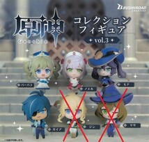 原神 カプセルコレクションフィギュア Vol.3 (4種セット) バーバラ　モナ　ノエル　ガイア_画像1