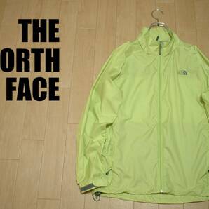 THE NORTH FACEハイドレナジャケット美品WOMENライムL正規NPW11500ノースフェイスHYDRENA JACKETナイロンウインドブルゾン定価14,300円の画像1